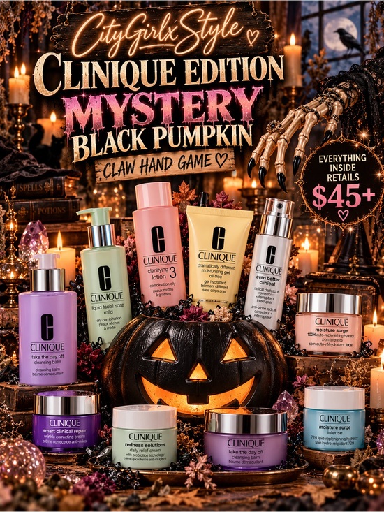 CHANEL Other - 🎃 Clinique Mystery Black Pumpkin | Full Size Skincare Claw Pick 🖤